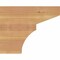 Ekena Millwork Monterey Smooth Rafter Tail, Western Red Cedar, 5 1/2"W x 10"H x 12"L RFT06X10X12MON00SWR - alternate 3